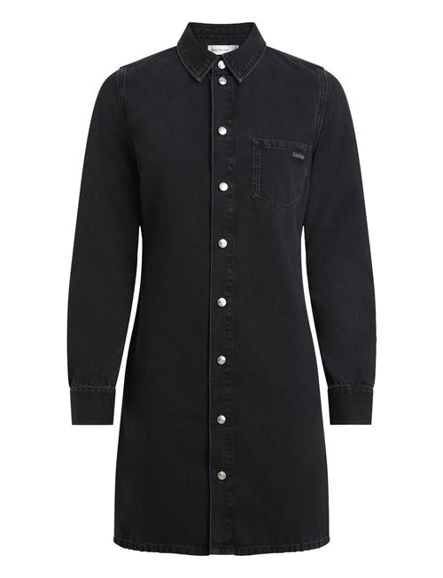 Calvin Klein Jeans | Ls Fitted Denim Dress | XS