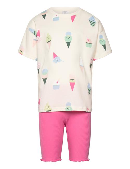 Lindex | Set Top Ss Biker Leggings Ri | 92