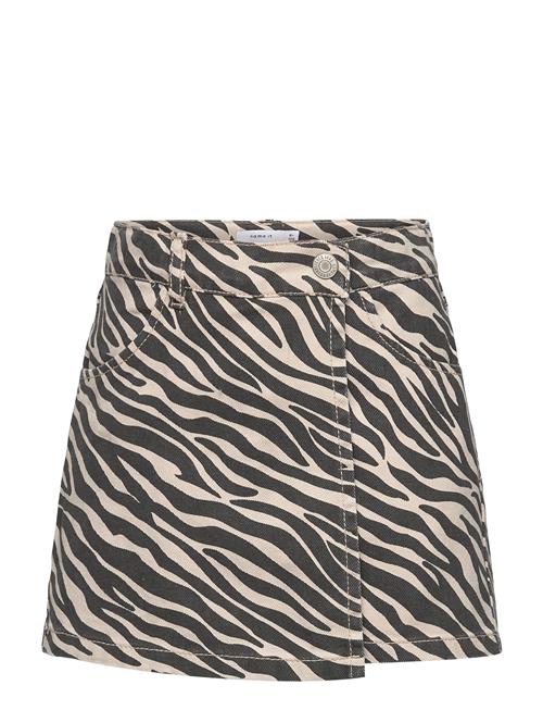 name it | Nkfzebra Twill Skort 4003-Td D | 158