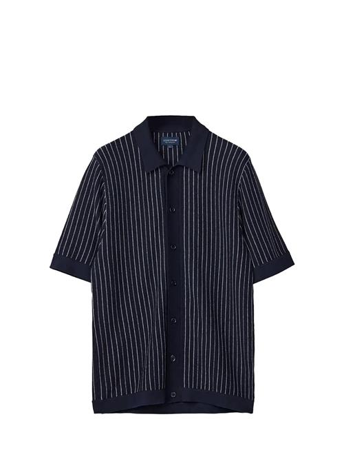 Lexington Clothing | Shortsleeve Polo Cardigan Sweater | M