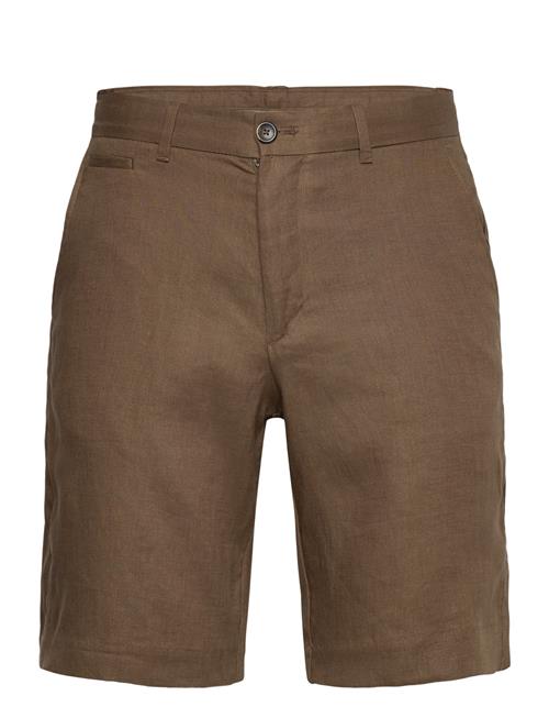 Mango | Slim-Fit 100 Linen Bermuda Shorts | 44