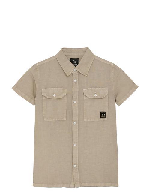 Indian Blue Jeans | Shirt Short Sleeve Linen Look | 116