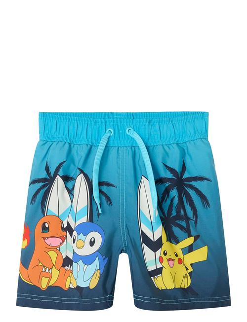 name it | Nmmmccoy Pokemon Long Swimshorts Sky | 80