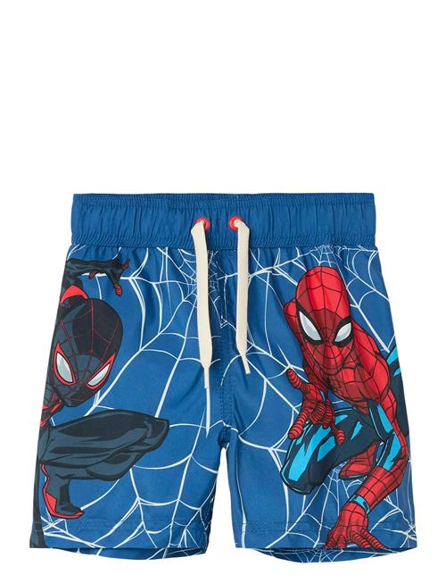 name it | Nmmmave Spider Long Swimshorts Mar | 80