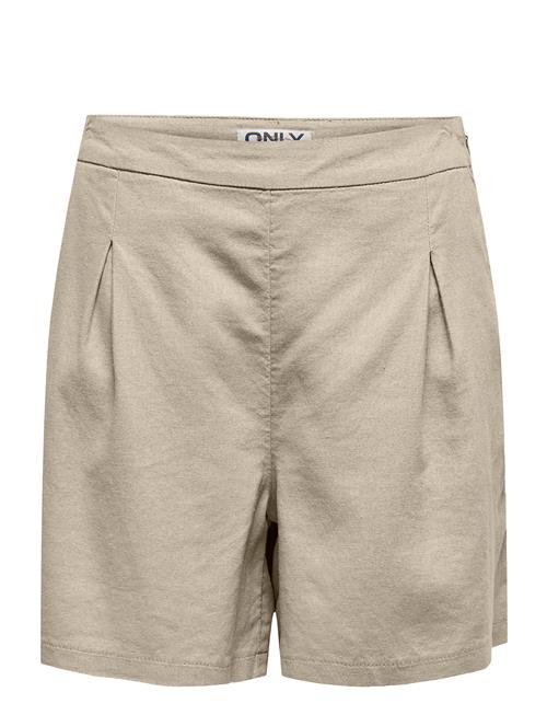 ONLY | Onlcaro Hw Linen Bl Pleat Shorts Cc Pnt | S
