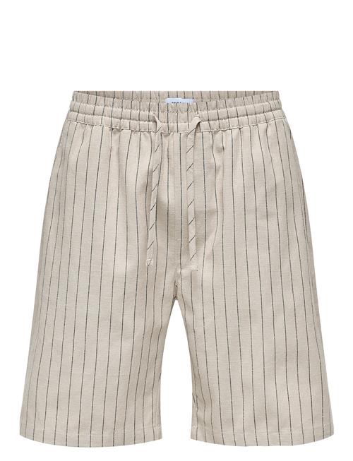 ONLY & SONS | Onstinus Loose 0256 Linen Shorts | XS