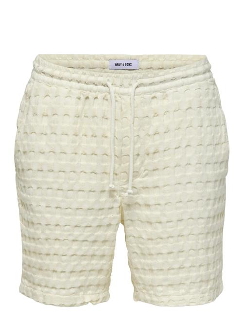 ONLY & SONS | Onstel Braddock Waffle Shorts | L