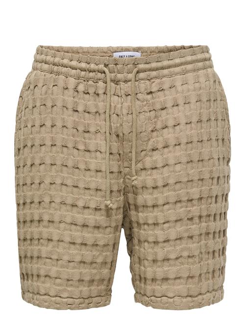 ONLY & SONS | Onstel Braddock Waffle Shorts | L