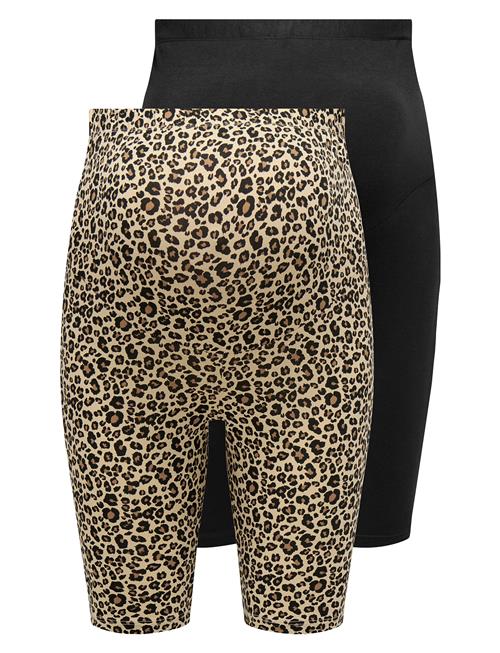 Only Maternity | Olmlovely Life Shorts Jrs Mat 2 Pack Aop | L