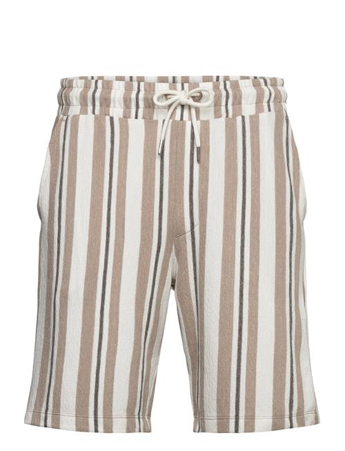 Lindbergh | Striped Terry Shorts With Elastic W | M