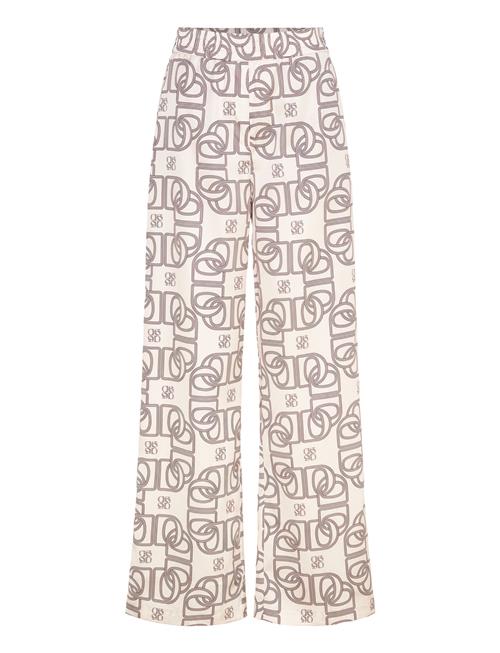 Dante6 | Dante6-Teo Logo Printed Wide Leg Pants | 42