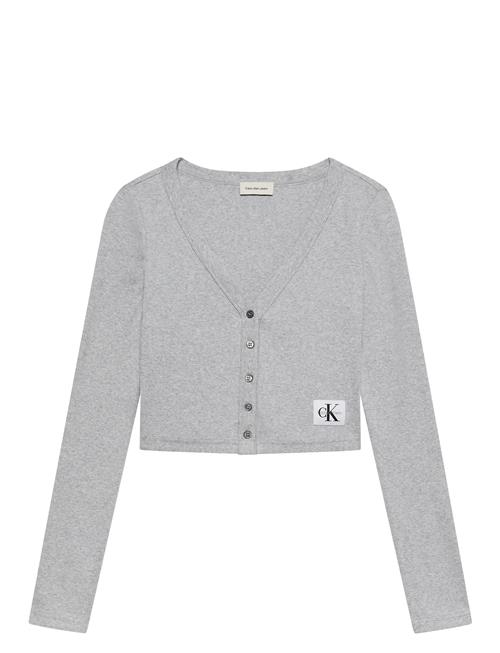 Calvin Klein Jeans | Ls Woven Label 2X2 Baby Rib Card | S