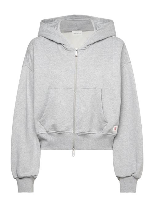 Calvin Klein Jeans | A- French Terry Badge Logo Fz Ho | M