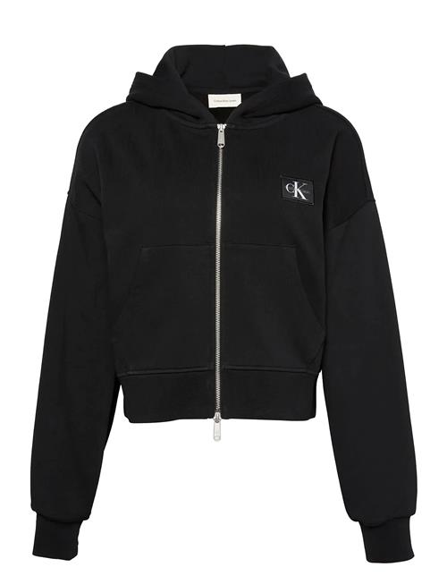 Calvin Klein Jeans | A- French Terry Badge Logo Fz Ho | XXS