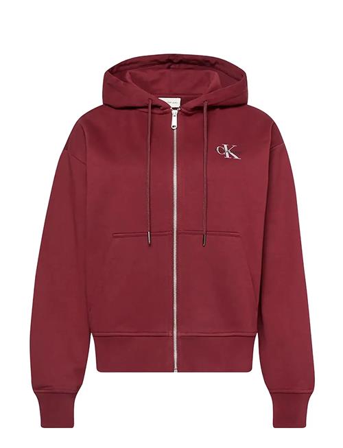 Calvin Klein Jeans | Ls Monologo F Terry Fz Bf Hoodie | XXS
