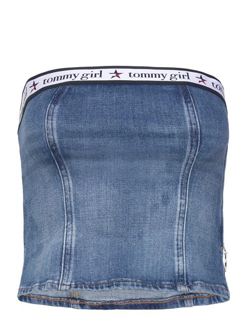Tommy Jeans | Tommy Girl Denim Tube Top | M