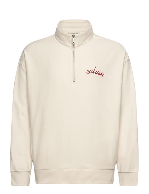 Calvin Klein Jeans | Premium Terry Chain Stitch Qtr Z | XS