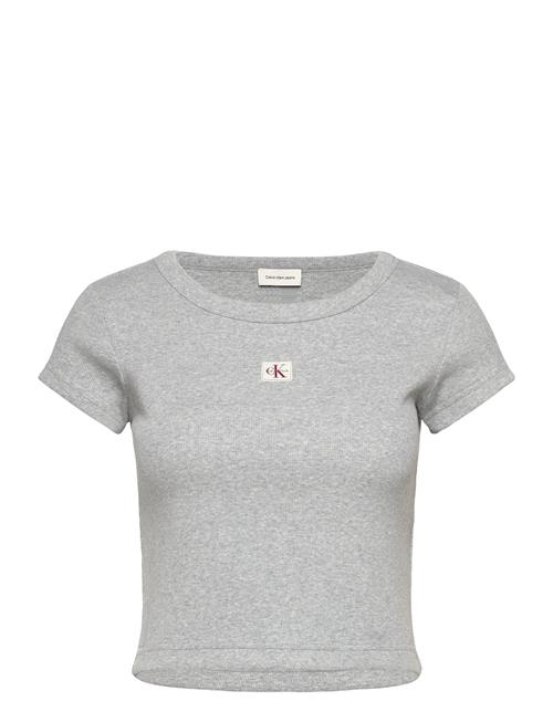 Calvin Klein Jeans | Ss Heritage Label Baby Tee | XS
