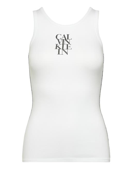 Calvin Klein Jeans | Sl Cotton Rib Solid Tank | XXS