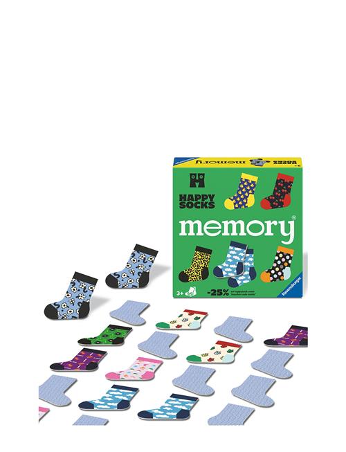 Ravensburger | Happy Socks Memory® D/F/I/En/E/Sv | ENGLISH