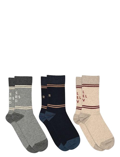 mp Denmark | Gunnvar Socks - 3-Pack | 37/39