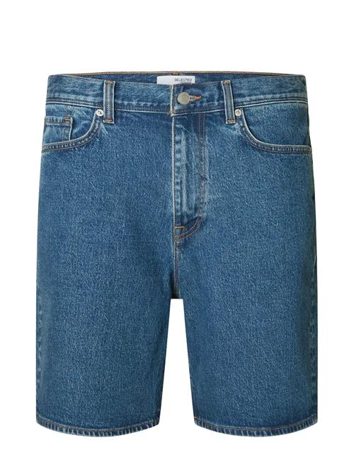 Selected | Slhreg Alex Mid Blue Denim Shorts | S