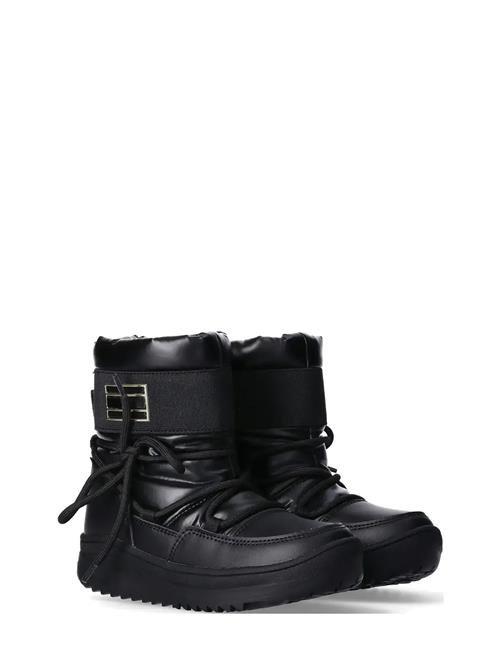 Tommy Hilfiger | Tommy Hilfiger Snow Boots Faux Leather/Nylon Fabric | 33/21.5CM