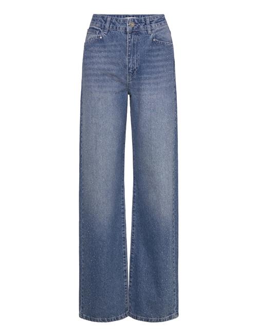 Dante6 | Dante6-Nuit Rhinestone Wide Leg Jeans | 26