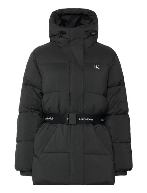 Calvin Klein Jeans | Belted Midweight Puffer | S
