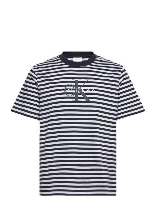 Calvin Klein Jeans | Ss 20S Stripe Jersey Monologo Cn | XXL