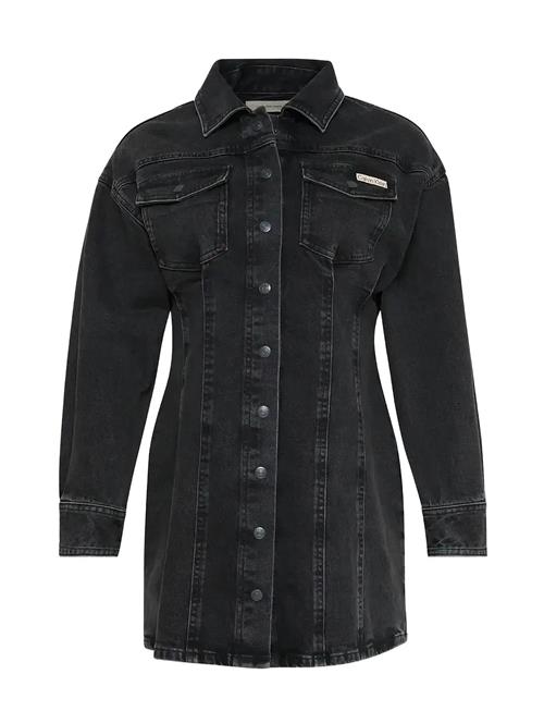 Calvin Klein Jeans | Ls Denim Mini Dress Ck Essential | XS