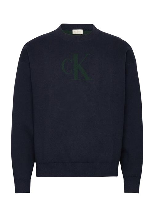 Calvin Klein Jeans | Ls Cttn Cashmere 3D Logo Crwnk S | L