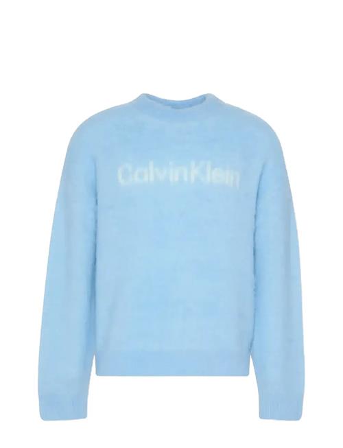 Calvin Klein Jeans | Ls Brushed Alpaca Logo Crwnk Swe | L