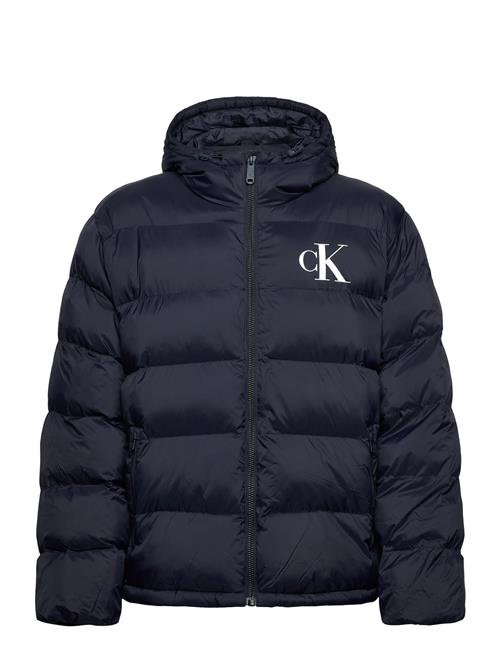 Calvin Klein Jeans | Ls Nylon Monogram Puffer Jkt | M