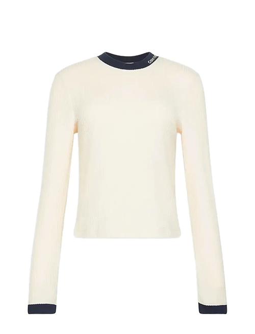 Calvin Klein Jeans | Ls Waffle Tee | XXS