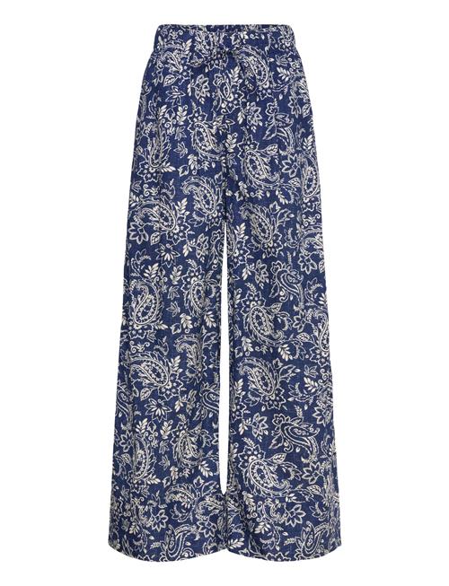 Mango | Printed Cotton Trousers | S