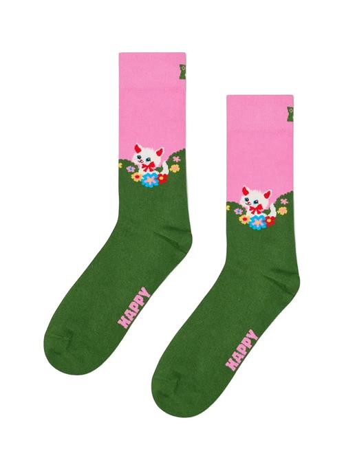 Happy Socks | Kitten And Flowers Sock | 36-40