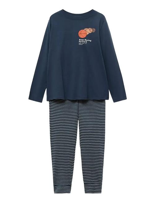 Mango | Striped Long Pyjamas | 11-12