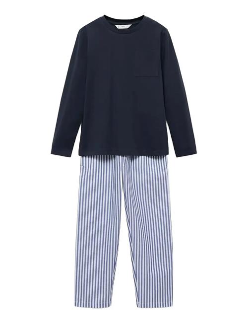 Mango | Striped Long Pyjamas | 5-6