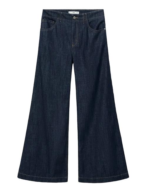 Mango | Wide Leg Mid-Rise Jeans | 36