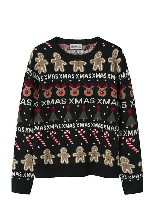 name it | Nknrasko Ls Knit Box | 122-128