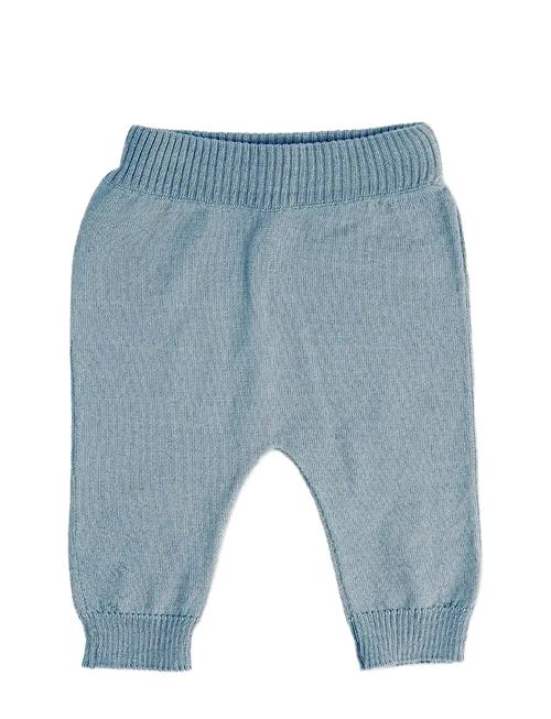 Smallstuff | Pants, Flat Knit Merino Wool, Blue | 56/62