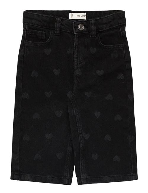 Mango | Straight-Leg Jeans With Hearts | 12-18M