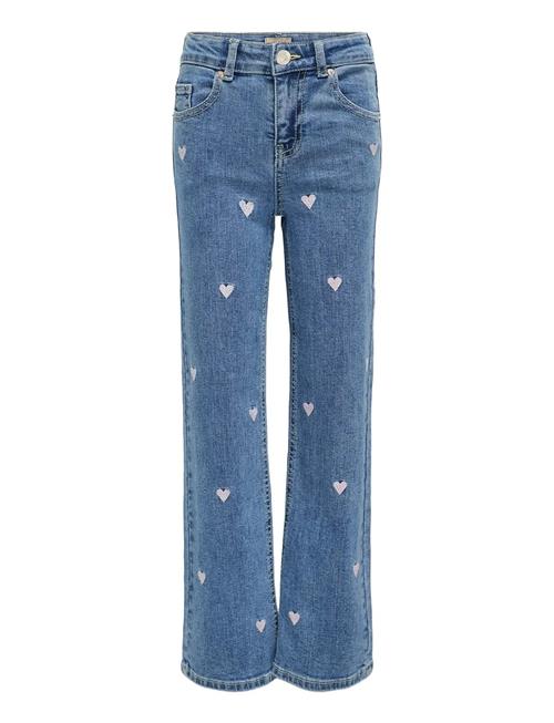 Kids Only | Kmgjuicy Wide Leg Heart Emb Jeans Noos | 110