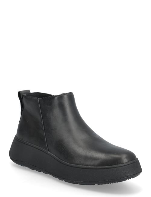FitFlop | F-Mode Leather Flatform Zip Ankle Boots | 36.5