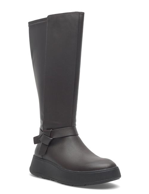 FitFlop | F-Mode Folded-Knot Flatform Tall Stretch Boots | 40