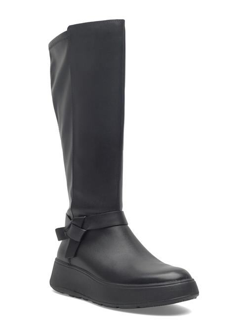 FitFlop | F-Mode Folded-Knot Flatform Tall Stretch Boots | 41
