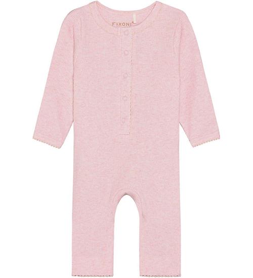 Fixoni Heldragt - Rib - Bleached Mauve Melange