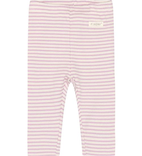 Fixoni Leggings - Rib - Bleached Mauve