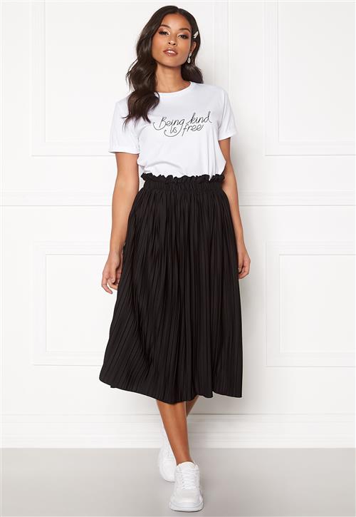 BUBBLEROOM Anna midi pleated skirt